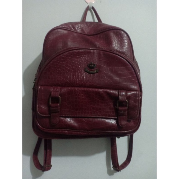 Tas Ransel Croco Sophie Martin Preloved