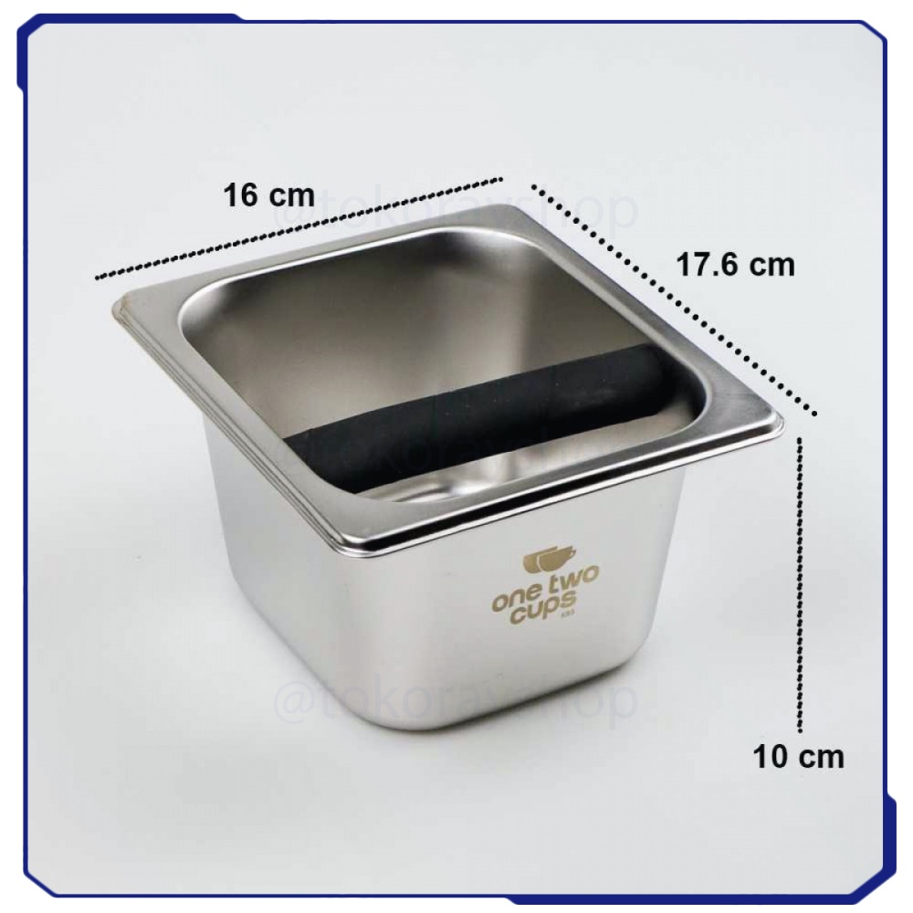 

PROMO Wadah Kopi Espresso Knock Box Waste Container 17cm KP379