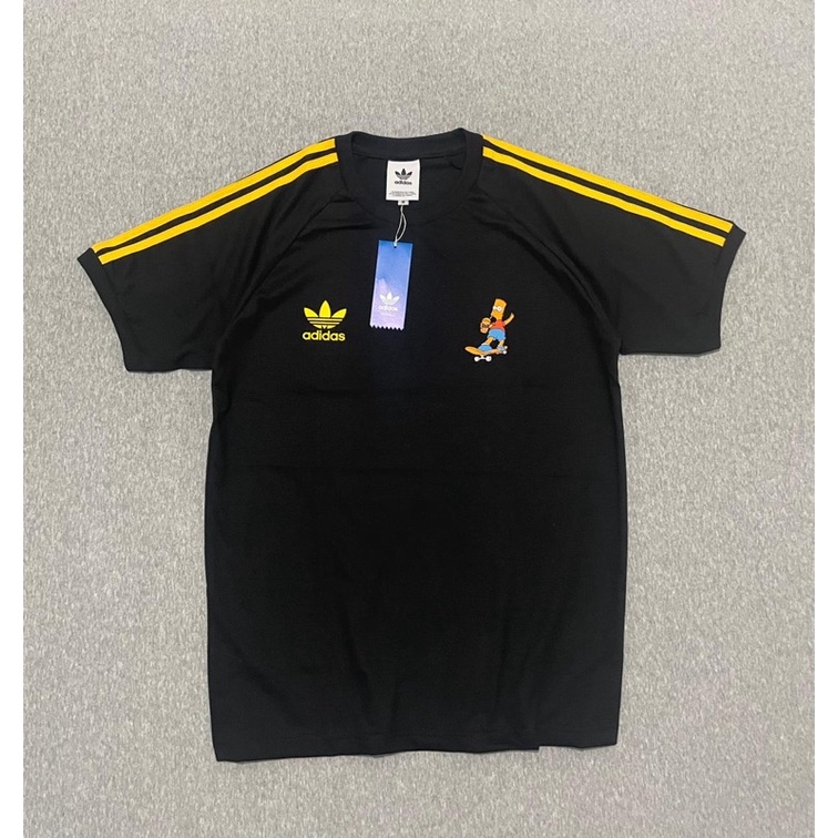 Kaos Ringer Adidas The Simpsons