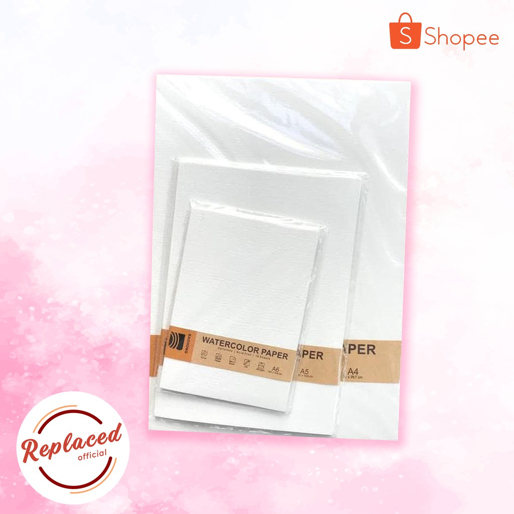 

Kertas Lukis Cat Air Baohong Cellulose Watercolor Paper Ukuran VARIAN