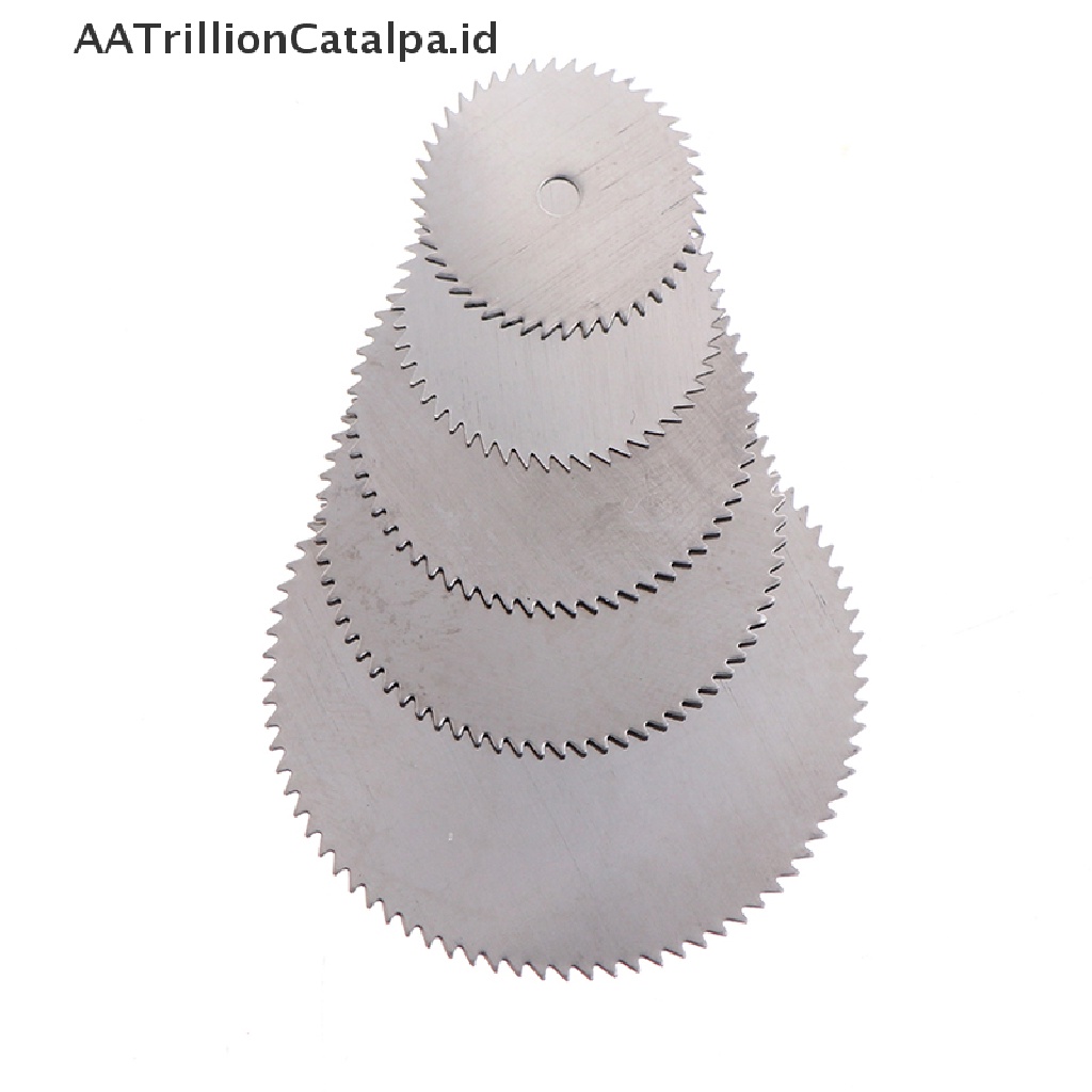 Aatrillioncatalpa 10Pcs / set Cakram Pemotong Stainless Steel Metal 16 18 22 25 32mm
