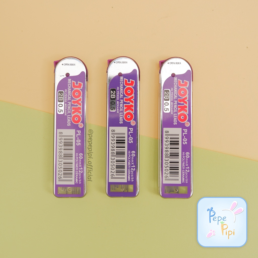 Isi Ulang Pensil Mekanik Joyko PL-05 Refill Refil Pencil Cetek