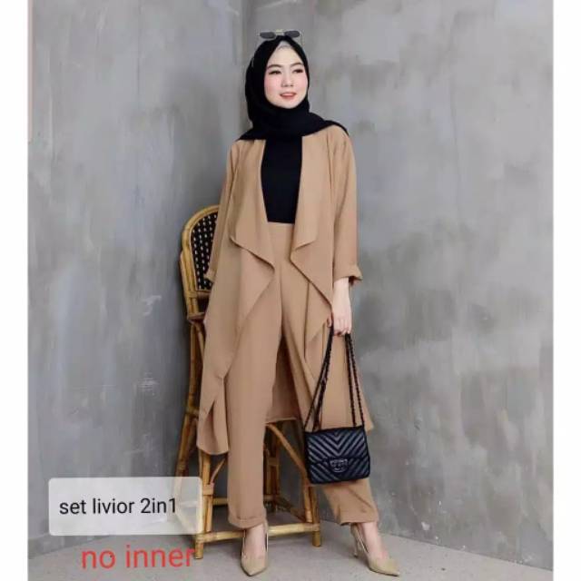( PROMO FLASH SALE ) SET LIVIOR 2IN1 /TERBARU /TERMURAH-4