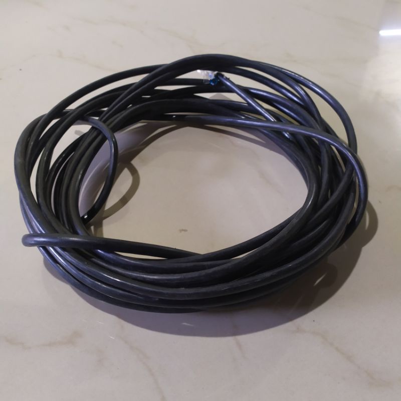 Kabel LAN CAT 5E Untuk Sambungan Internet Support Modem Outdoor 15M Sudah Terpasang Konektor RJ45