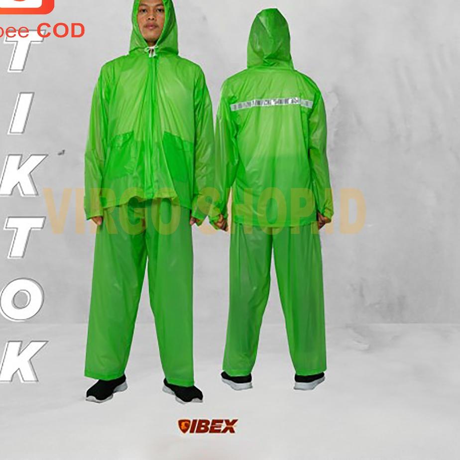 ⭐Skip Aja Jas Hujan Setelan Tiktok Ibex TikTok Karet / Jas Hujan Ibex / TikTok / Ibex / Jas Hujan Ka