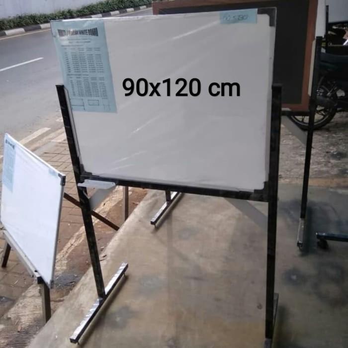 

Nov | Whiteboard Stand 90 X 120 Papan Tulis + Kaki 120 X 90