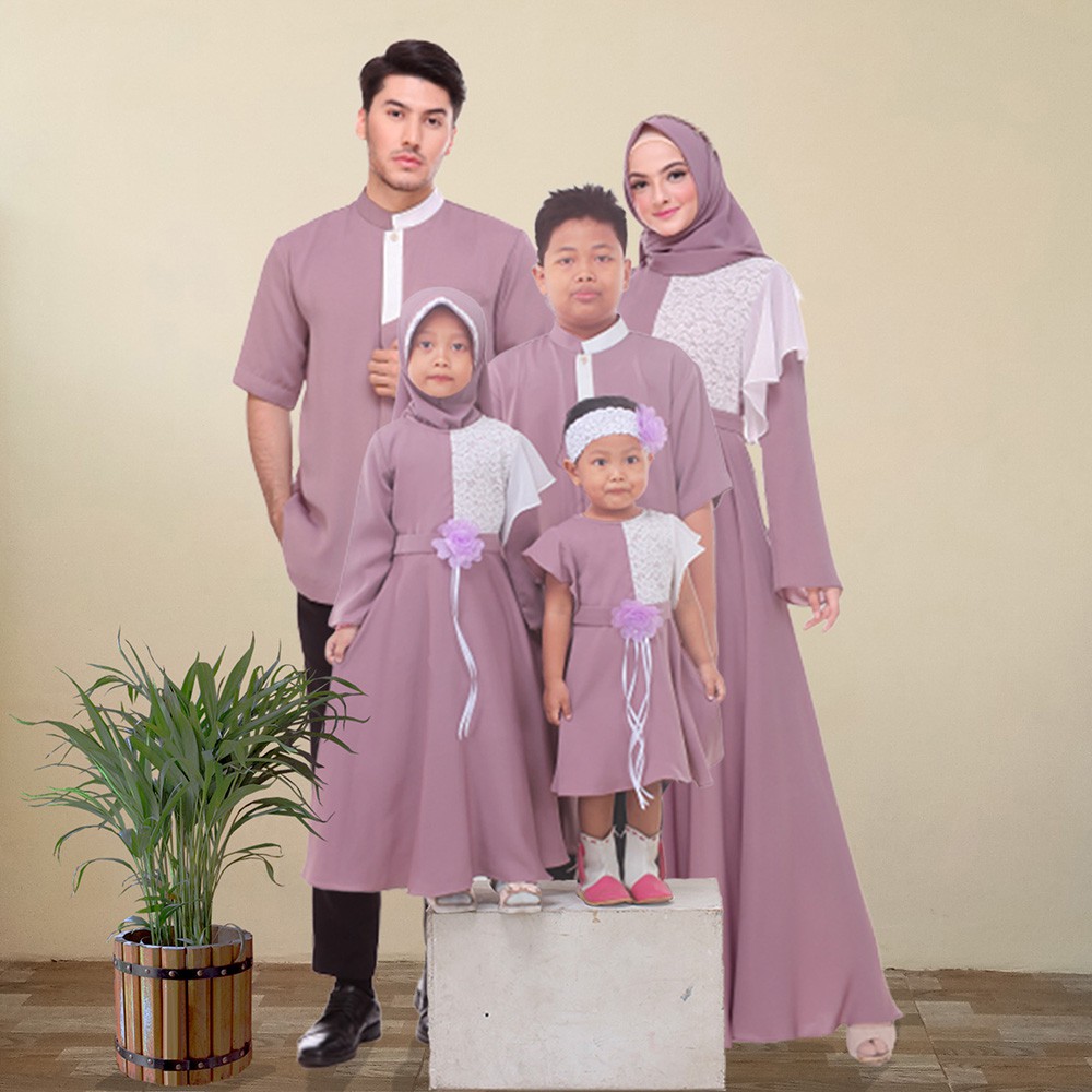  Baju  Keluarga  Lebaran Seragam Aqiqah Kondangan Sarimbit Couple  Family Seragaman Pesta CQ1901 