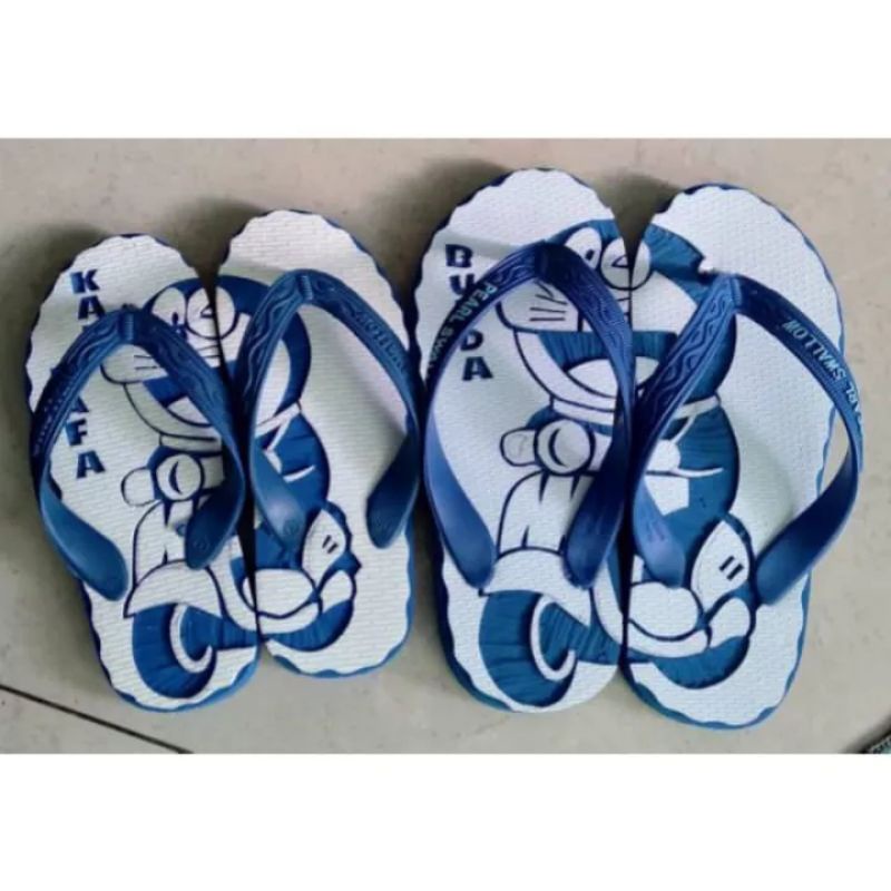 Sandal ukir Swallow doraemon