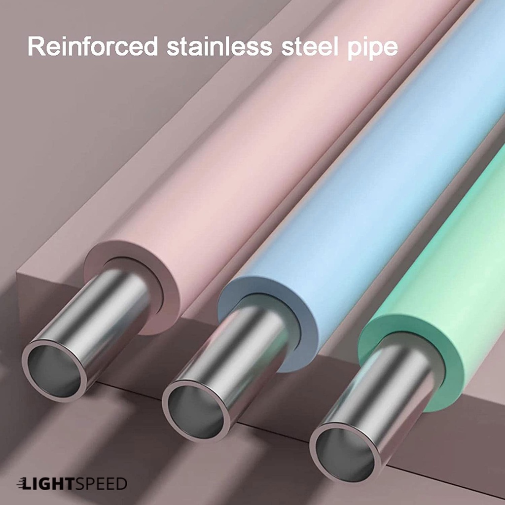 LIGHTSPEED Tongkat Yoga Pilates / Back Stretch Sticks / Yoga Stick Tongkat / Alat Bantu Yoga Penegak Punggung-3