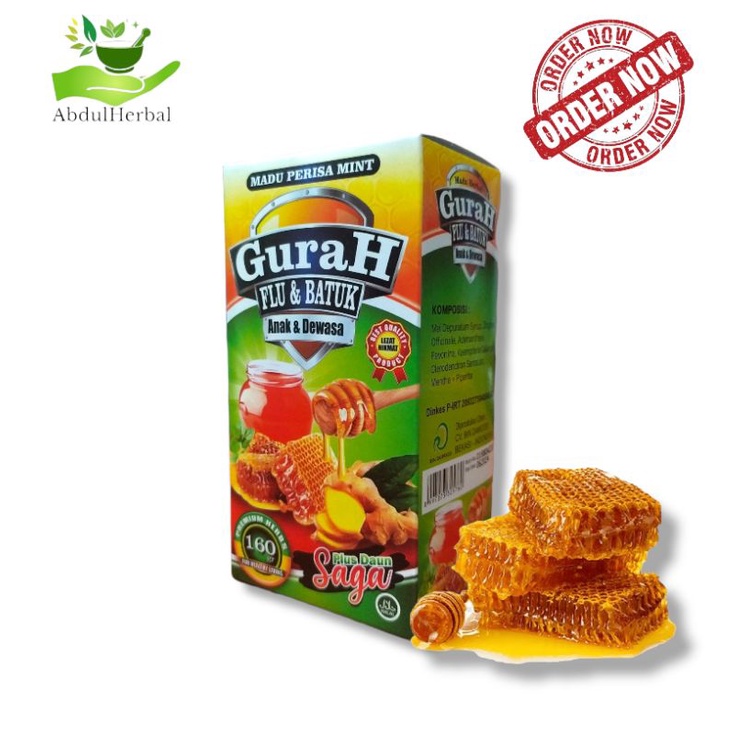 Madu GuraH Darusyifa FLU & BATUK | 100% Original
