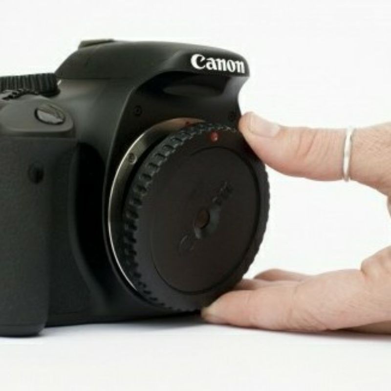 Tutup kamera Canon DSLR tutup body kamera canon front body cap canon bodycap kamera canon eos dslr