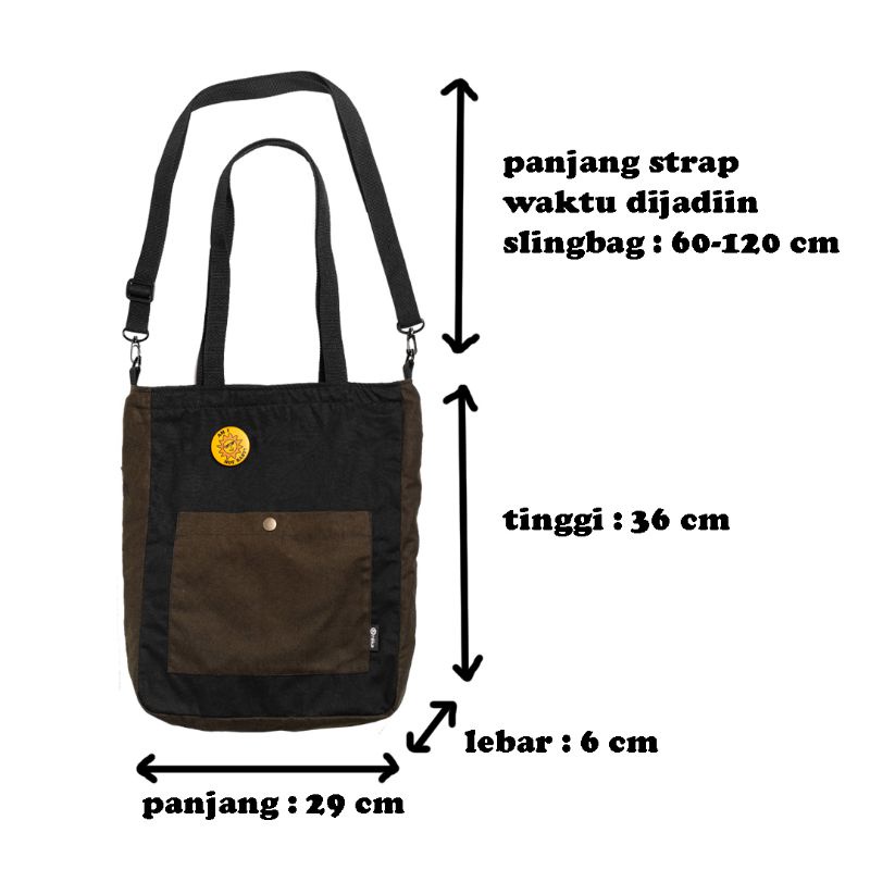 REKA - WACKO Totebag - Slingbag