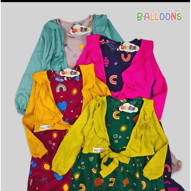 gamis anak  2-10 tahun