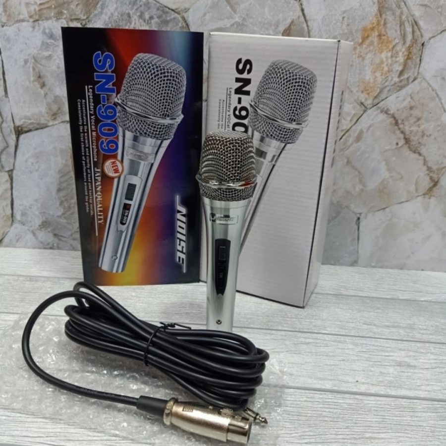 COD Mic Kabel Noise SN-909/Mic Kabel/Mic Karaoke/Microphone Kabel/Mic Ori//Mic karaoke