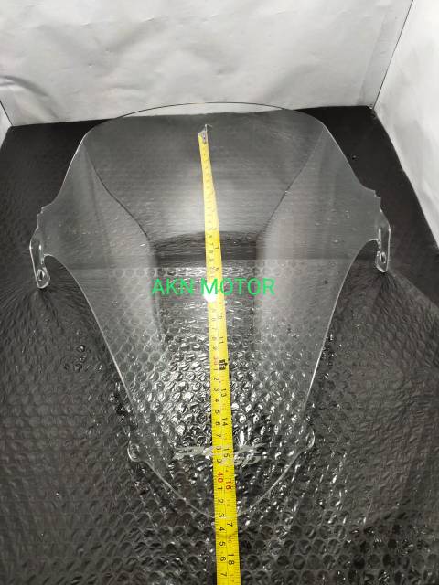 WINDSHIELD VISOR HONDA PCX 150 NEW LOKAL PENDEK MODEL STANDAR PNP