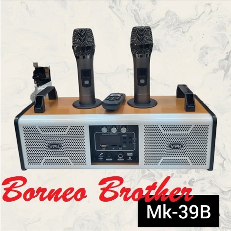 Speaker Portabel VPK MK 39B MK-39B MK 39 B Original Garansi Resmi