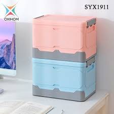 Box Lipat Serbaguna Oxihom SYX1911 Medium/ Kotak Lipat Folding Container Storage Box/Kotak Serbaguna