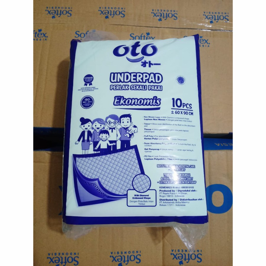 OTO UNDERPAD PERLAK SEKALI PAKAI