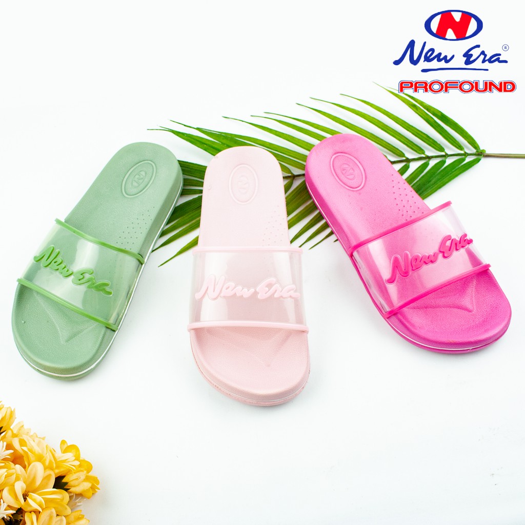 Sandal selop cewek jelly bening LB - E 51153 / sendal selop perempuan jelly bening new era