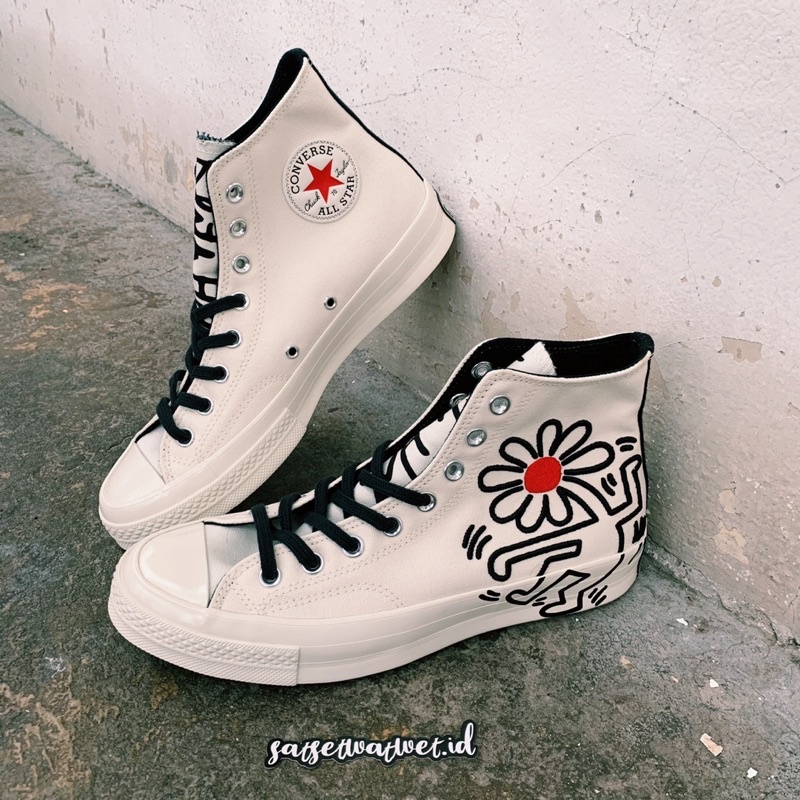 Converse 70s x Keith Haring / Converse Original / Sepatu Pria / Sepatu Wanita / Sneakers