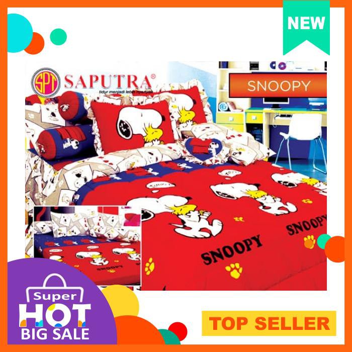 Sprei Saputra 180 X 200 Snoopy