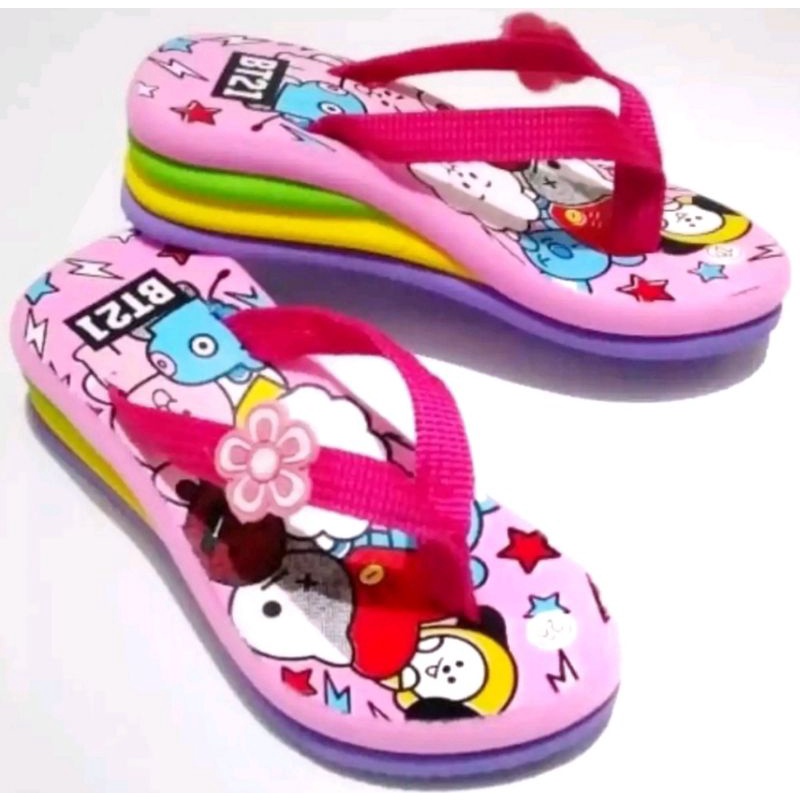 SANDAL WEDGES ANAK BT21