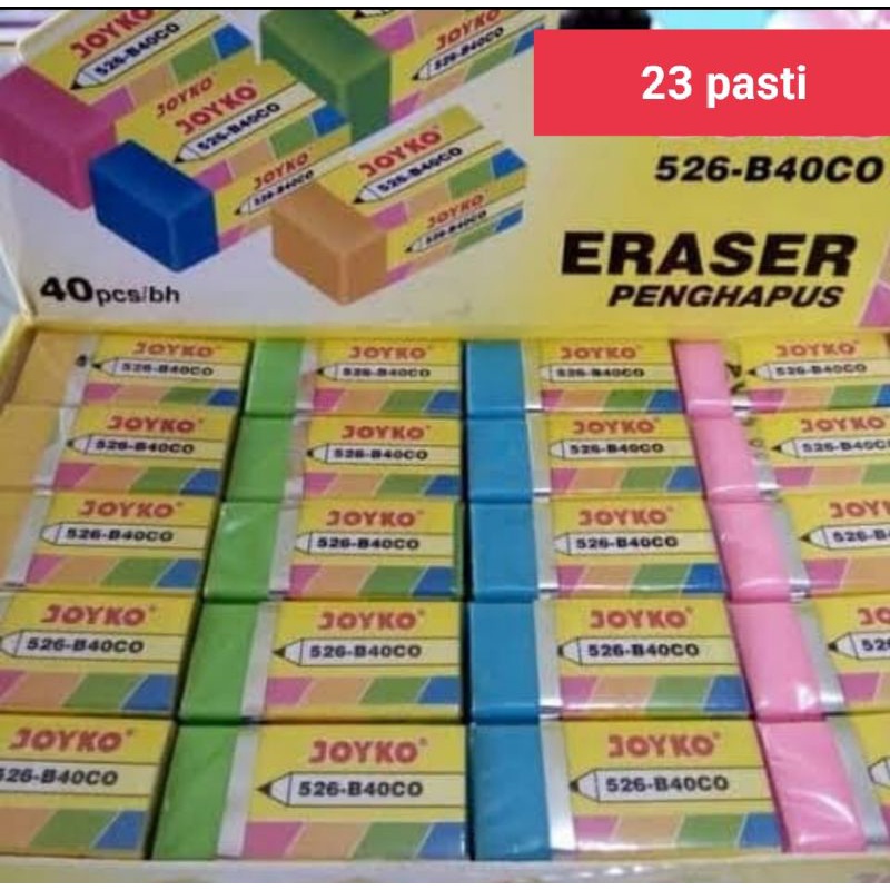 

penghapus joyko warna kecil