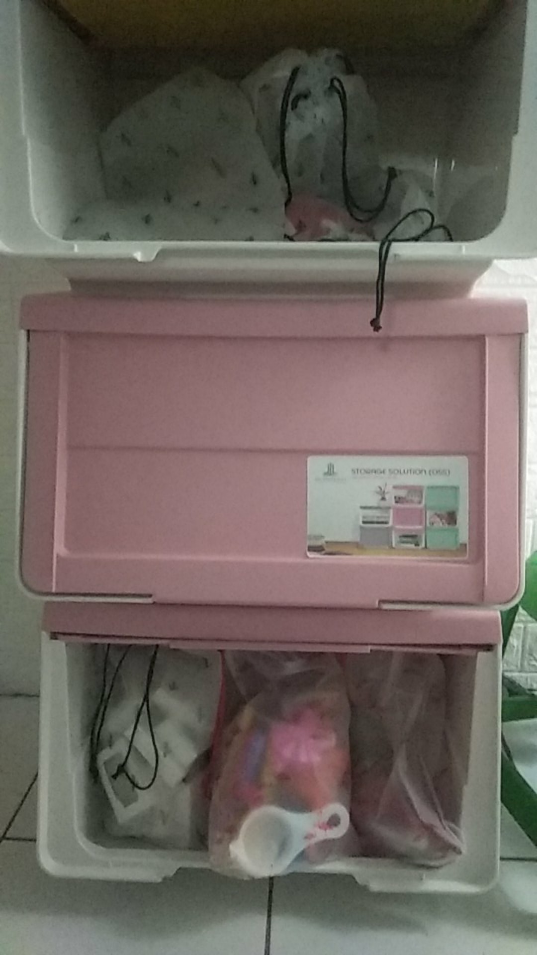 Grab & Gosend Rak Kotak Penyimpanan Olymplast Oss / Olymplast Storage Solution