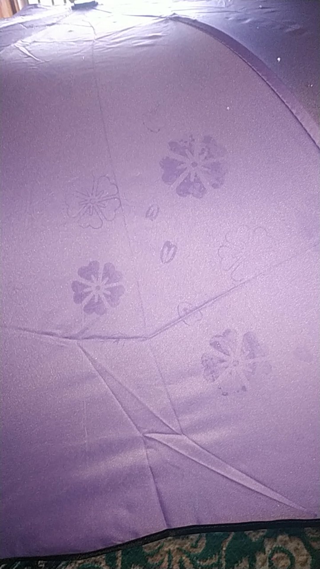 Jktumbrella - Payung Lipat 3 Dimensi Gelombang / Polos / Bunga / Grc - Sp3