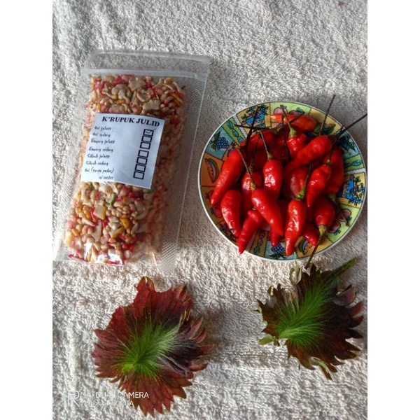 

kerupuk julid / kerupuk setan