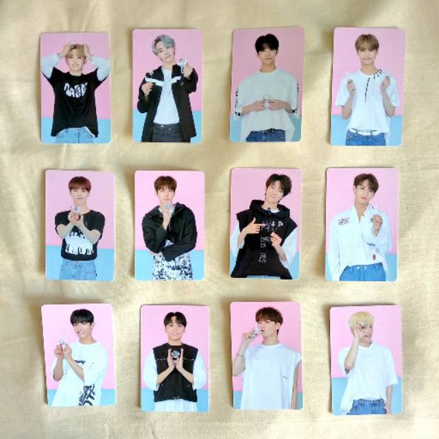 Seventeen Photocard 4th Carat Gen (SCOUPS JEONGHAN JOSHUA JUN HOSHI MINGYU VERNON DOKYEOM SEUNGKWAN)