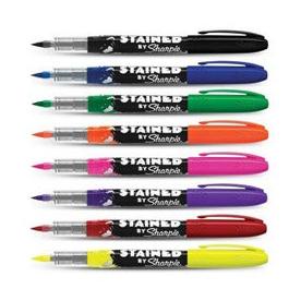 

] Stained by Sharpie Fabric Marker /Stained Permanent Fabric Marker Kain