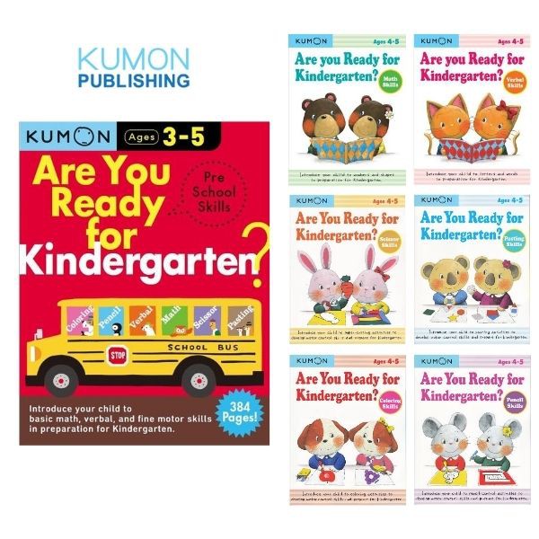 KUMON Are You Ready for Kindergarten? Pre School Skills Bind-up (3-5)-1