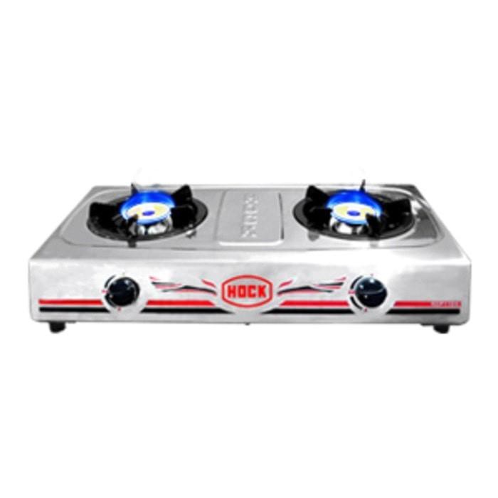 Unik Hock kompor gas 2 tungku HP 200 EG/kompor stainless sni Diskon