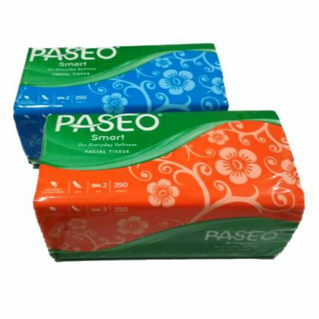 SS Paseo Smart Facial Tissue Soft Pack 250s 180s 180 250 nice lembar 2 ply Tisu sheet sheets