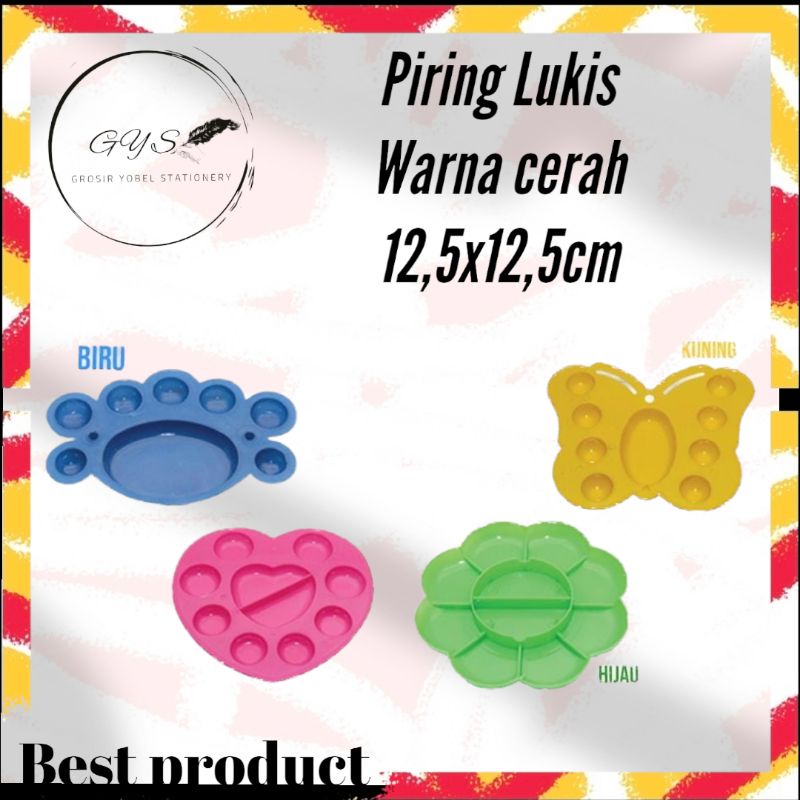 

Palet Lukis Cat Air / Piring Cat Air / Tempat Cat Air plastik (Pcs)