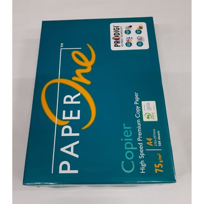

KERTAS HVS PAPER ONE A4 75 GRAM ATAU 70 GRAM | KERTAS PRINT | ATK