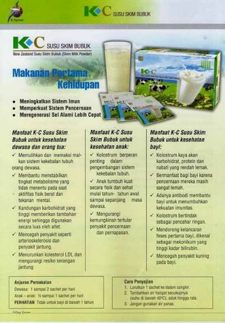 Susu Bubuk K Link Original Shopee Indonesia