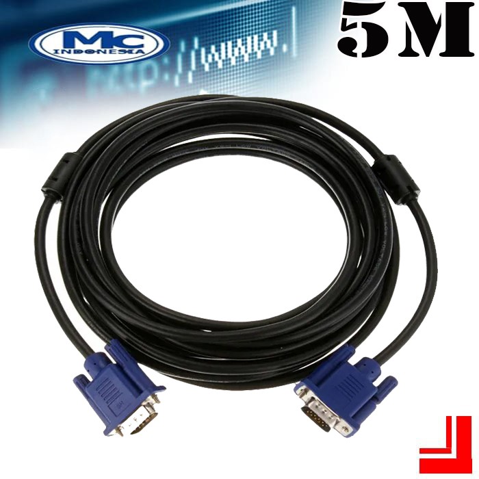 Kabel Konektor Vga 5M