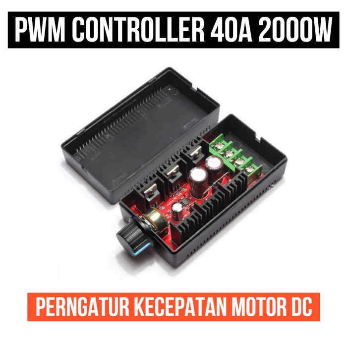 PWM 40A 2000W Motor DC Dimmer 10V - 50V speed controller kontroler