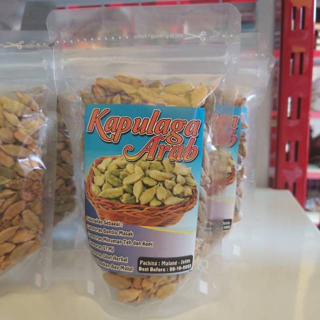 

Kapulaga Arab / Kapulaga Hijau 100% Asli Murni
