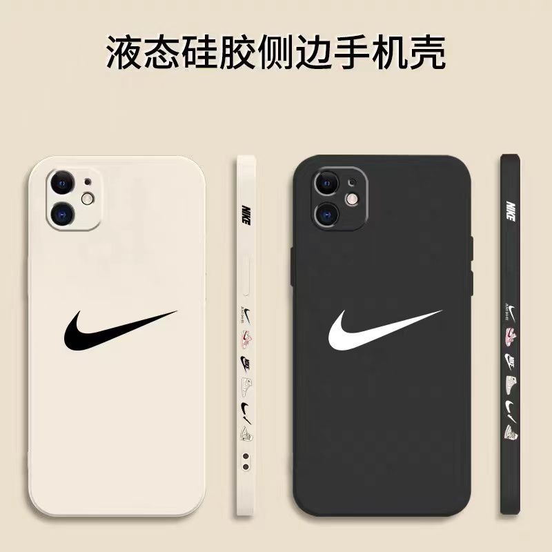 case xiaomi poco f4 5g x3 gt 5g poco m3 pro 5g softcase motif logo nike armor side printing square c