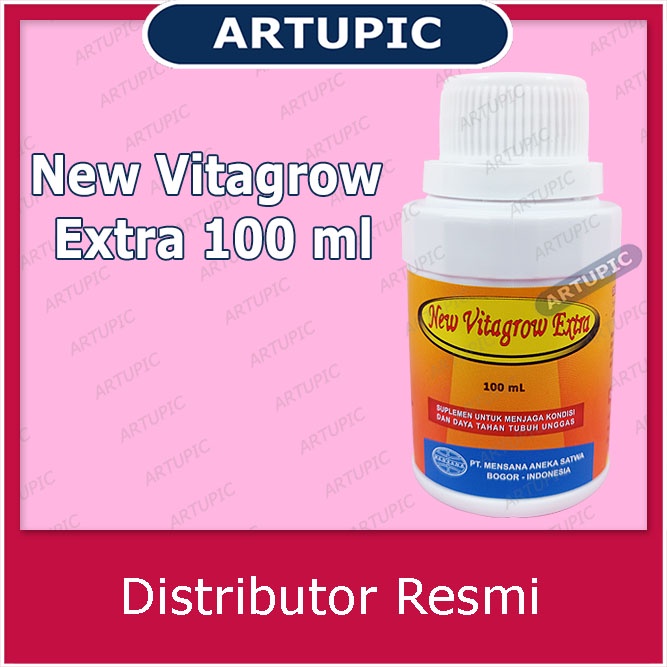 NEW VITAGROW EXTRA 100 ml ATP Vitamin Mineral Pertumbuhan Ayam Unggas