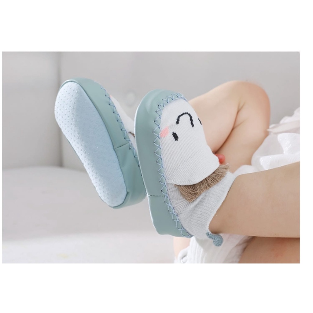 Prewalker Shoes Animal / Sepatu Bayi / Sepatu Newborn / Sepatu Bayi Baru Lahir / Kaos Kaki Sepatu / Sepatu Anak Anti Licin / Sepatu Sendal Anak Lucu