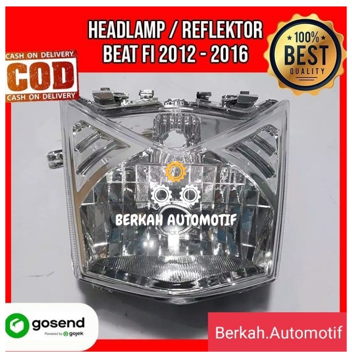 Reflektor Lampu Depan Beat FI Headlamp Depan Beat Fi 2013-2016
