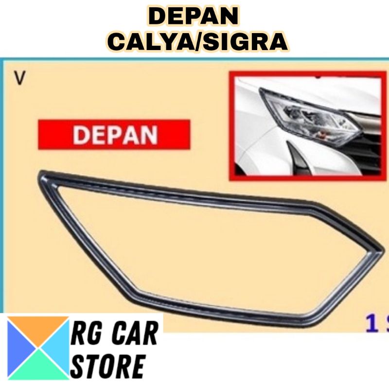 GARNISH ALL NEW CALYA/SIGRA DEPAN BELAKANG DIJAMIN PNP TINGGAL PASANG