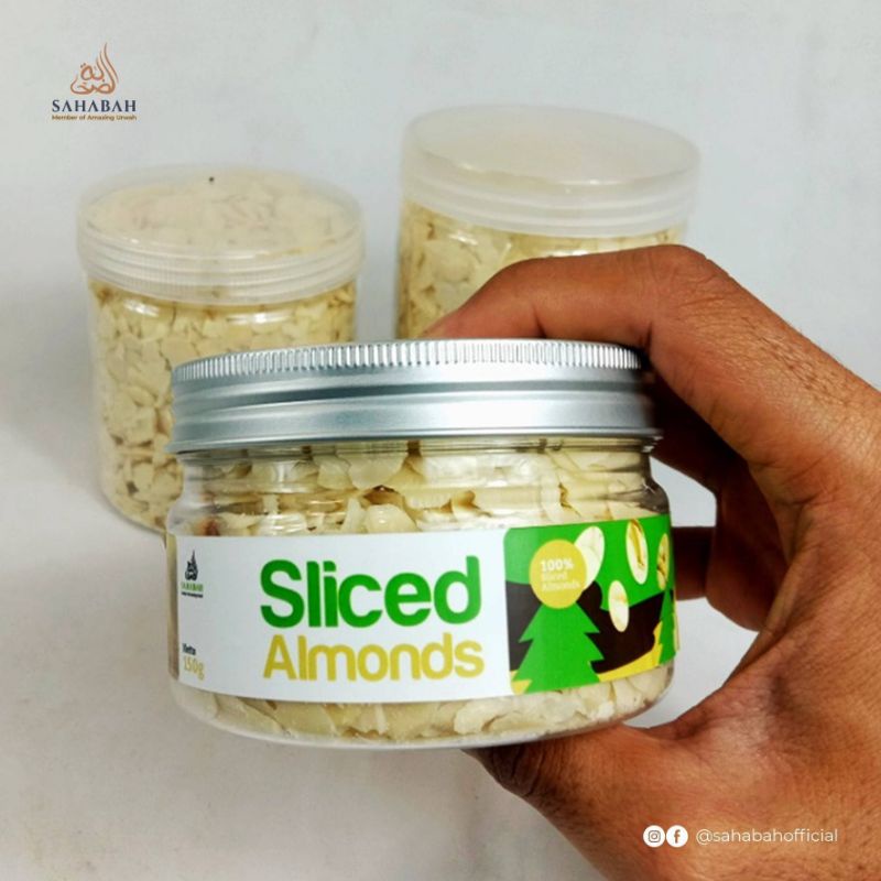 

Kacang Almond Slice Mentah 150gr