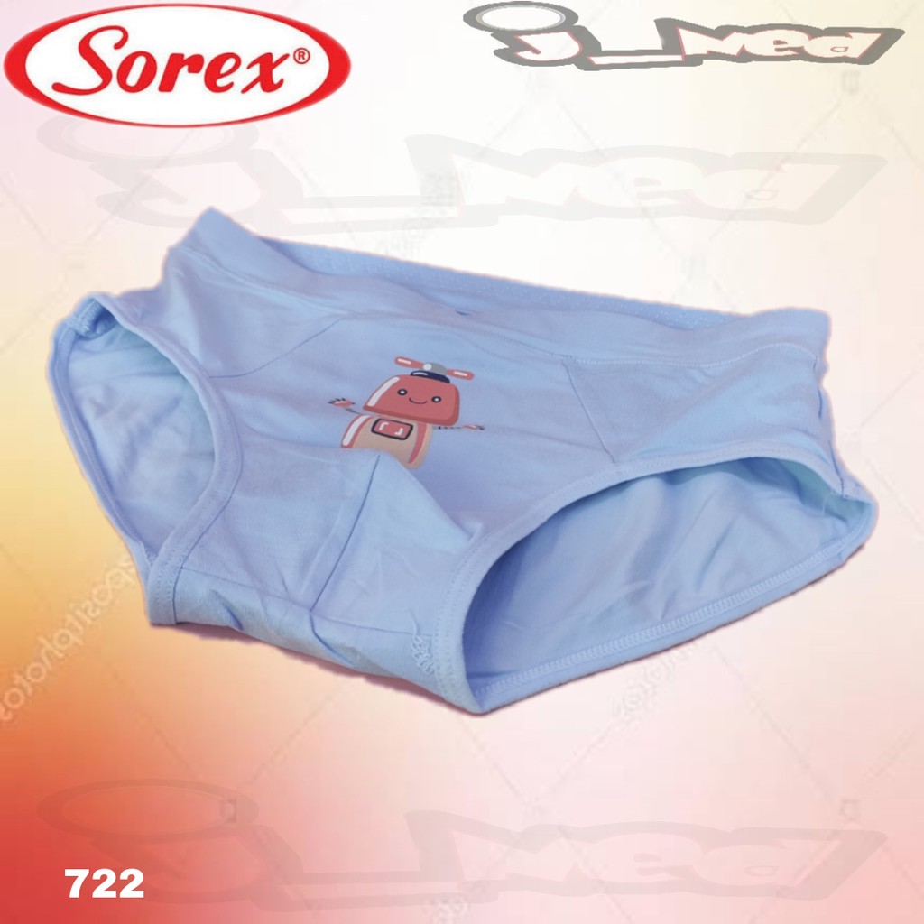 J722 CD ANAK COWOK SOREX S-XL SOREX GM 650 CELANA DALAM  ANAK