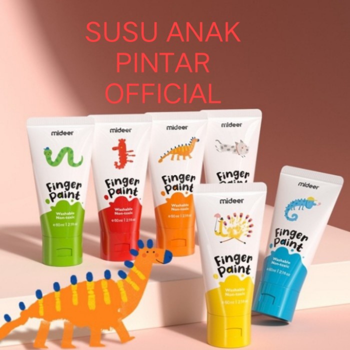 

Produk Terbaru Mideer X Eric Carle Finger Paint Art Set Education Isi 6