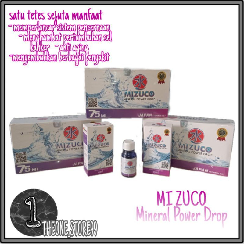 MIZUCO MIZU CO MIZUKO ALKALI MINERAL | Harga 1 Box Segel Asli 100%